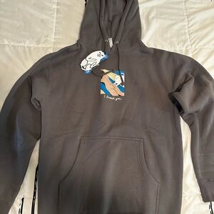 Ripndip Gray Hoodie with Graphic Design